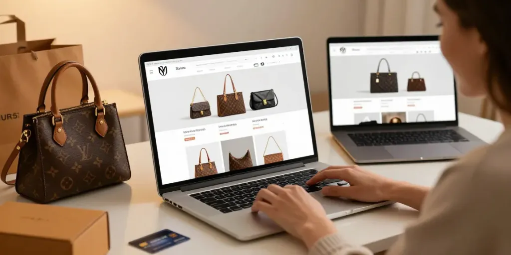 Prime reps e-commerce shopping experience with premium replica products.